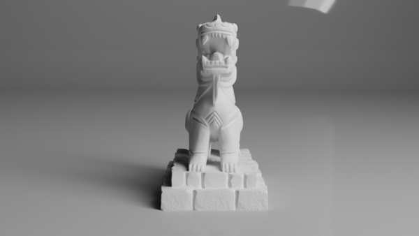 Foo lion - 3D printed